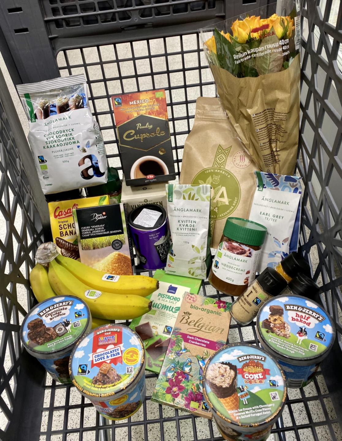 Pilt Prisma Fairtrade tootevalikust, Prisma Peremarketid